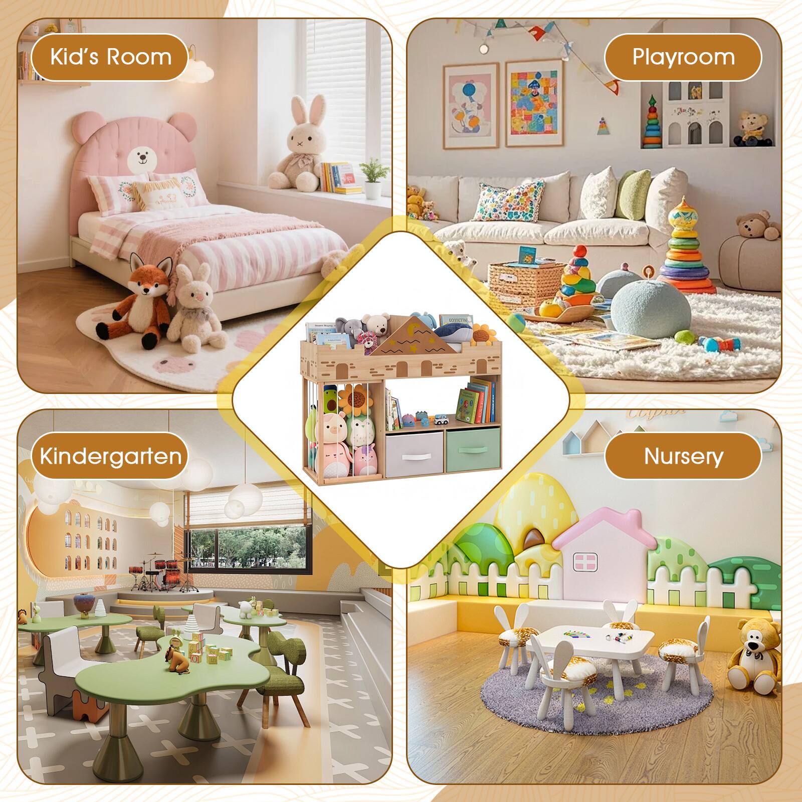 Kid's Room  
Playroom  
Kindergarten  
Nursery
