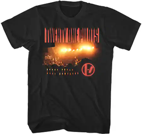 Front. PopMarket - Twenty One Pilots - Twenty One Pilots - Start Fresh Next Semester T-Shirt - Medium Black - APPAREL - Multicolor.