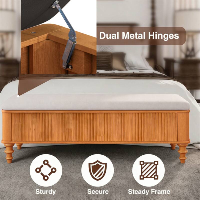 Dual Metal Hinges

- Sturdy
- Secure
- Steady Frame