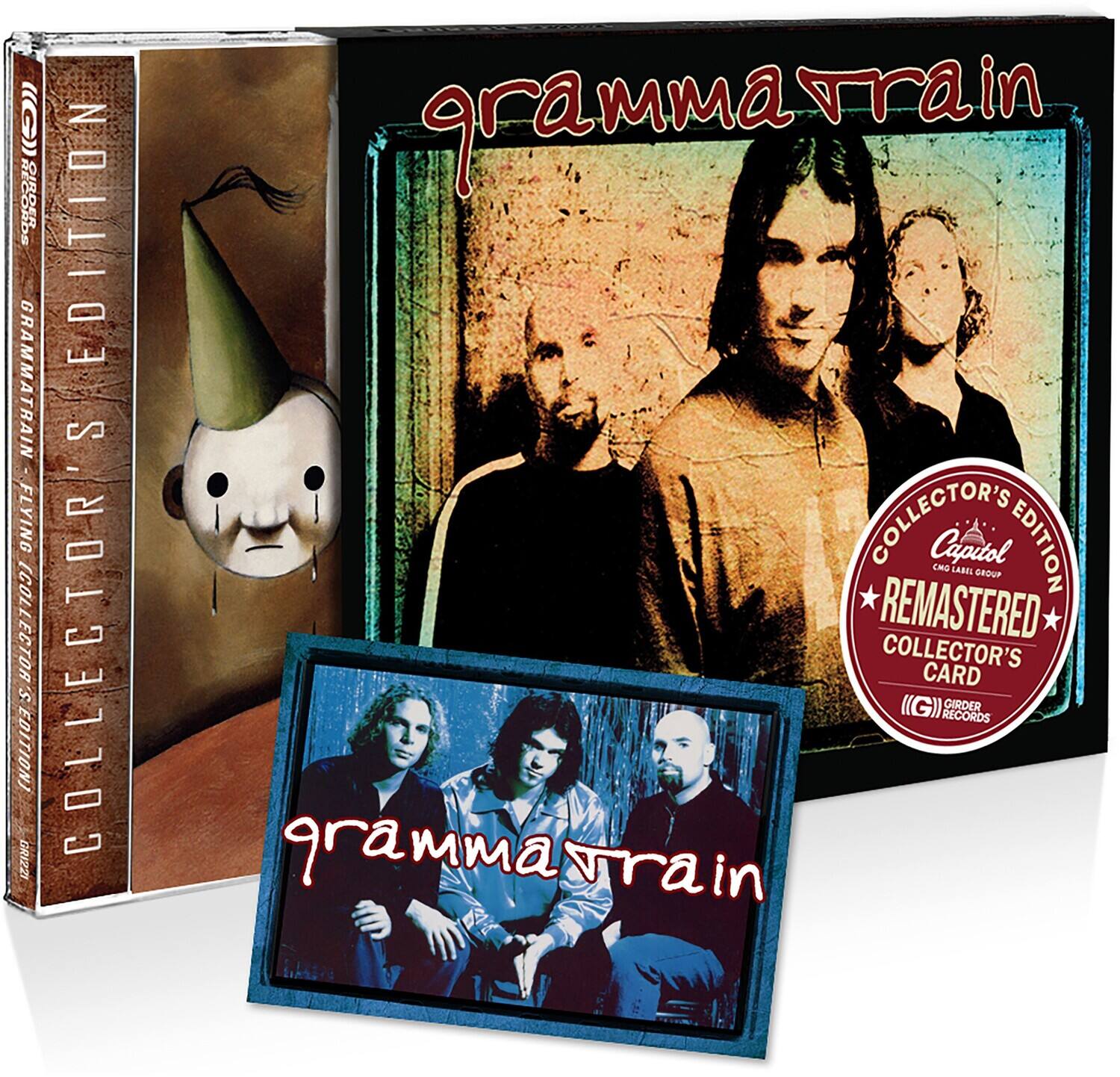((G)) Gramma Train  
COLLECTOR'S EDITION  
REMASTERED  
COLLECTOR'S CARD  
((G)) GIRDER RECORDS  
GRAMMATRAIN - FLYING EDITION  
COLLECTOR'S EDITION  
REMASTERED  
COLLECTOR'S CARD  
((G)) GIRDER RECORDS
