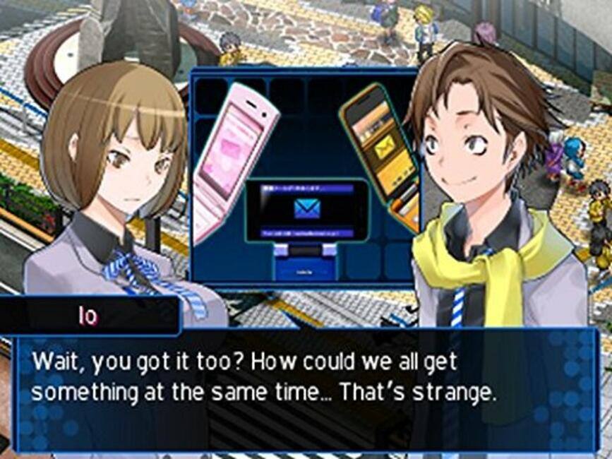 Wait, you got it too? How could we all get something at the same time... That's strange.