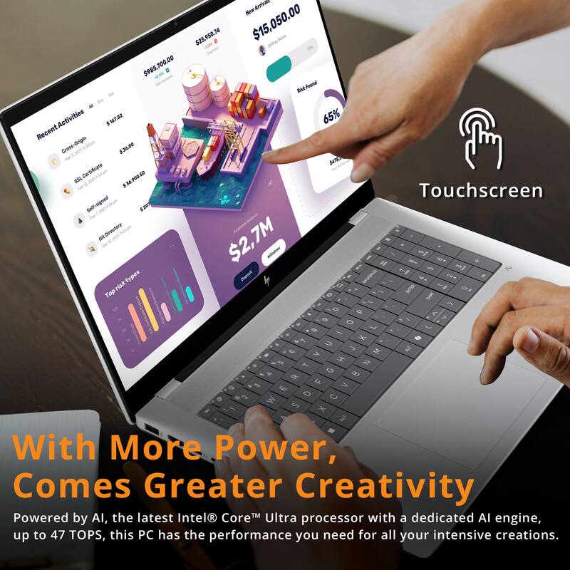 Arrivala New $25,950.74 $15,050.00 -oom IELL Jetes a $985,700.00 B Ral Found Activities $107.82 65% Recent Cress-Origin 2021 $34.00 He S47 Certificate F.M a P00.S0 SSL 8 Te Touchscreen Seif-signed 205 balance ntDirectory Avallabio $2,7M n I a  - - -- i 4  ~ ml types Depost Scs -  i risk D I  O Top .  I -  0 D < 2 - A 0  / - -   2 A 2 M 7 Y - H N Y - G B o - F 7 0 E 2 D C D W - S X V ALT - With More Power, Comes Greater Creativity Powered by AI, the latest Intel CoreM Ultra processor with a dedicated AI engine, up to 47 TOPS, this PC has the performance you need for all your intensive creations.