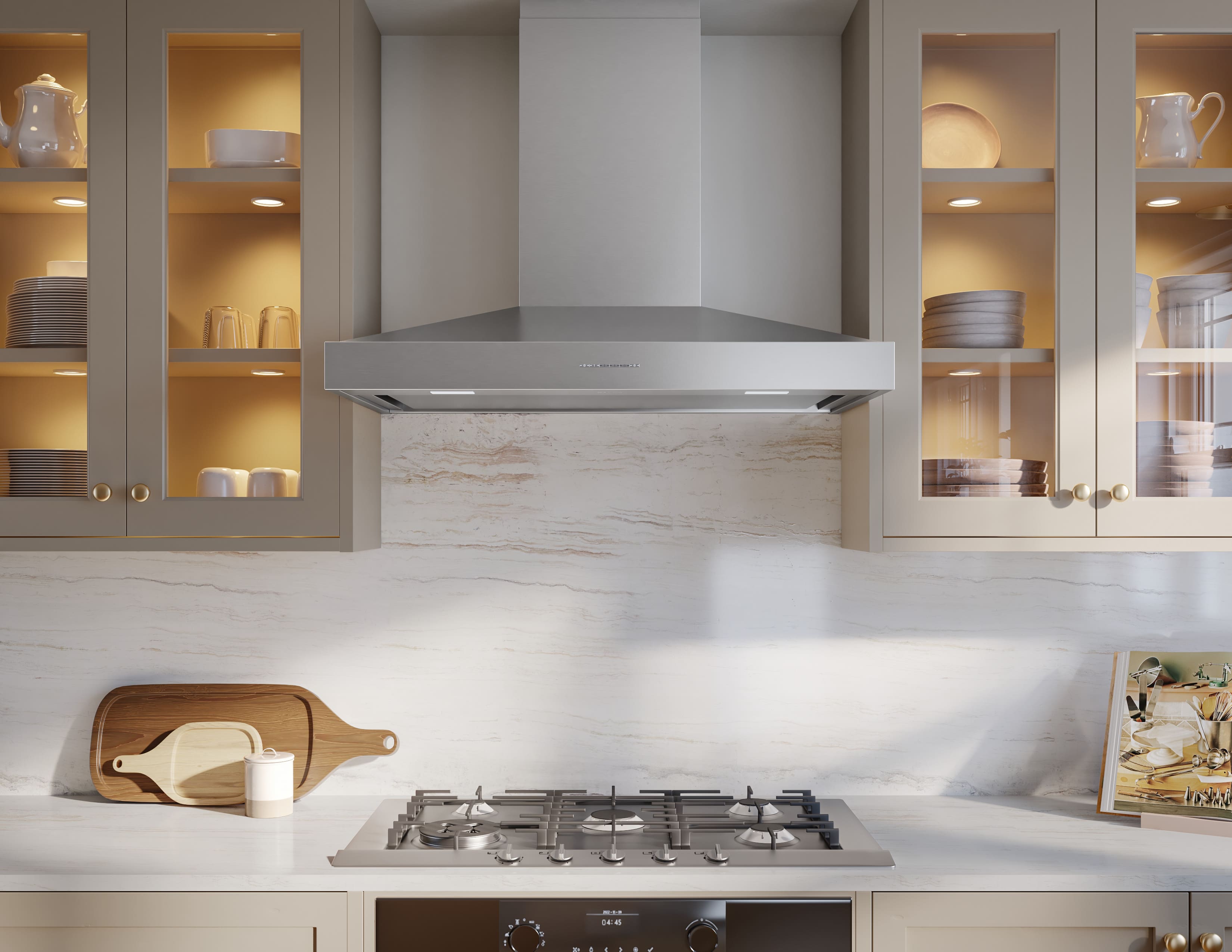 Zephyr 36 inches Externally Vented Wall Range Hood Stainless Steel