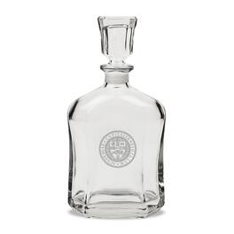 Jardine - Capital University Crusaders Logo 23.75oz. Crystal Whisky Decanter - Multicolor