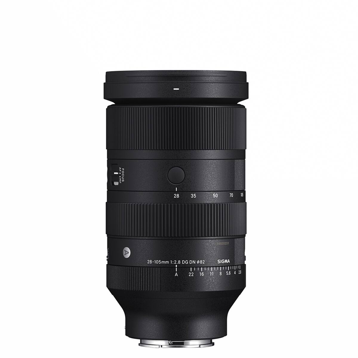 - F..M. FROUS I 28 35 50 70 E 4910211 28-105mm 1:2.8 DG DN 82 SIGMA I 22161854 11 E 5.5 I D A 22 16