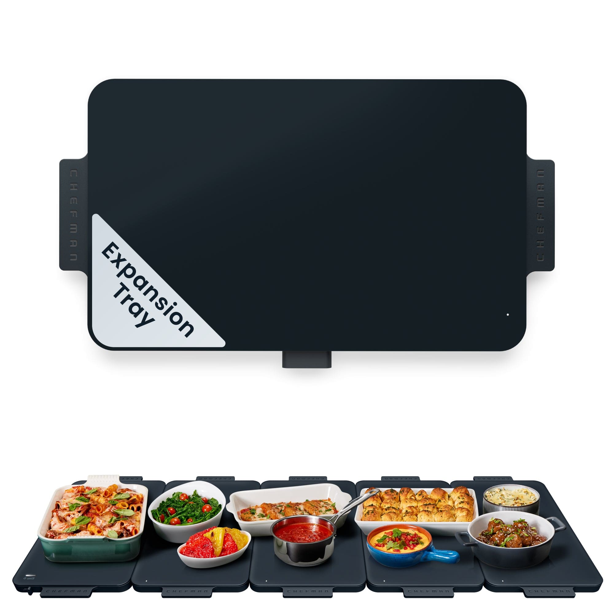 Chefman - Everything Warmer Expanding Warming Tray, One Expansion Tray (Primary Tray Sold Separately) - Midnight price history on PriceWatchPro
