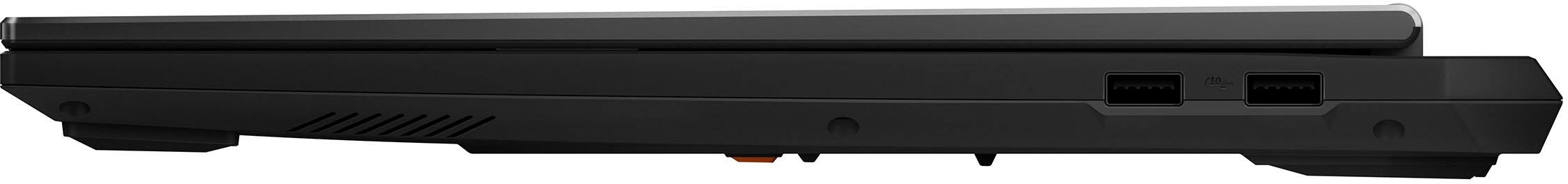 Alt View 4. ASUS - TUF Gaming F16 16" FHD+ 165Hz Gaming Laptop - Intel Core i7-14650HX - 32GB RAM - NVIDIA GeForce RTX 5060 - 1TB SSD - Jaeger Gray.