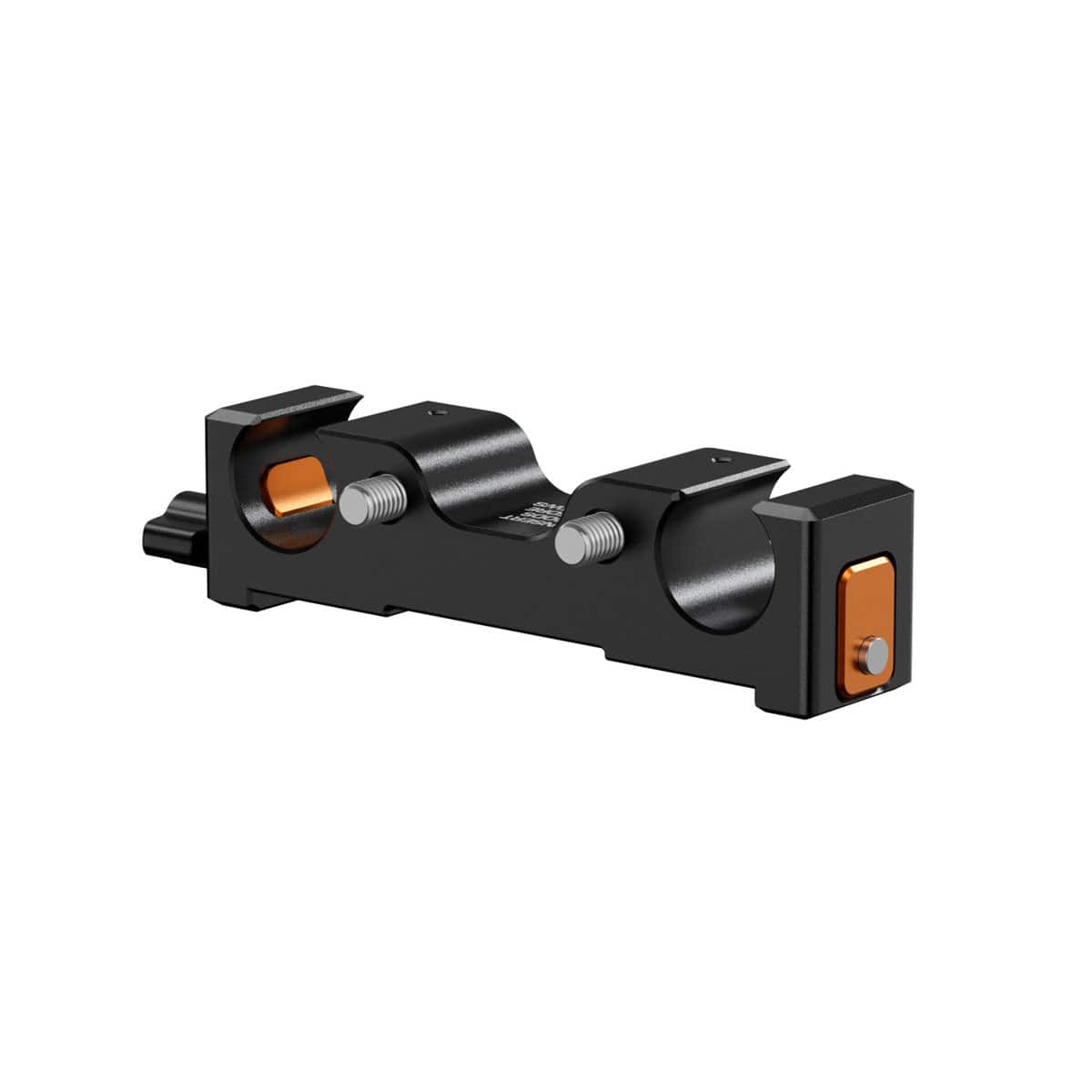 Bright Tangerine - Rear Rod Bracket for 15mm LWS LeftField Mini Baseplate, Black