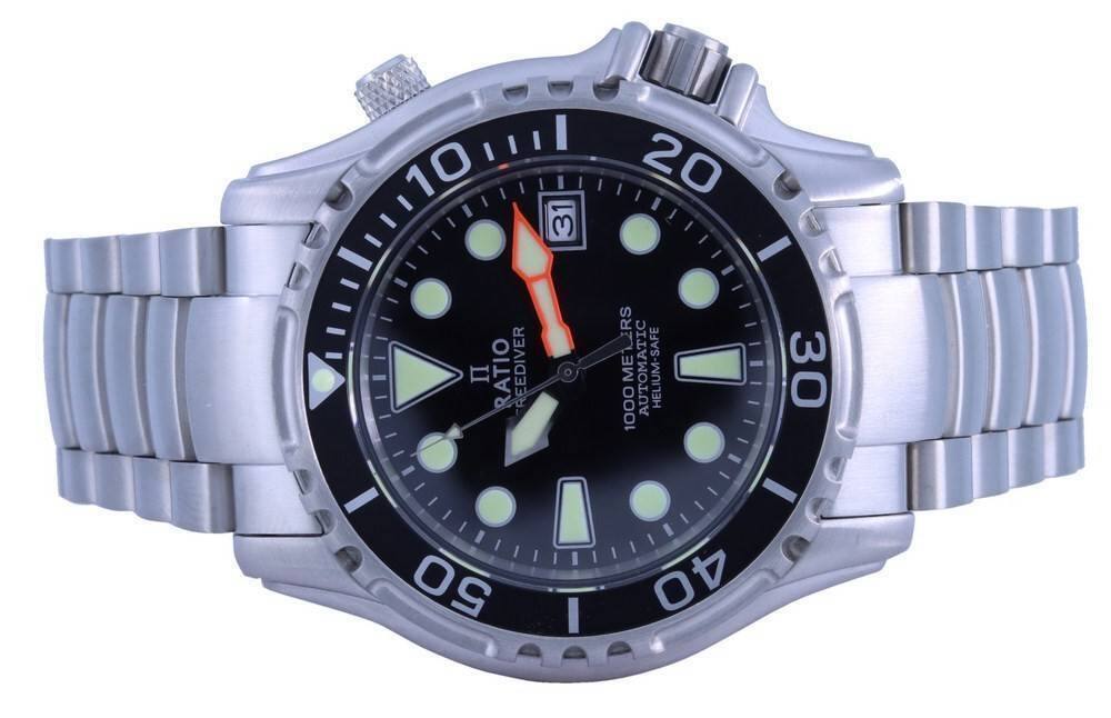 10 31 20 RATIO REEDIVER METERS SAFE ME 1000 AUTOMATIC HELIUM-SAFE 30 50 40