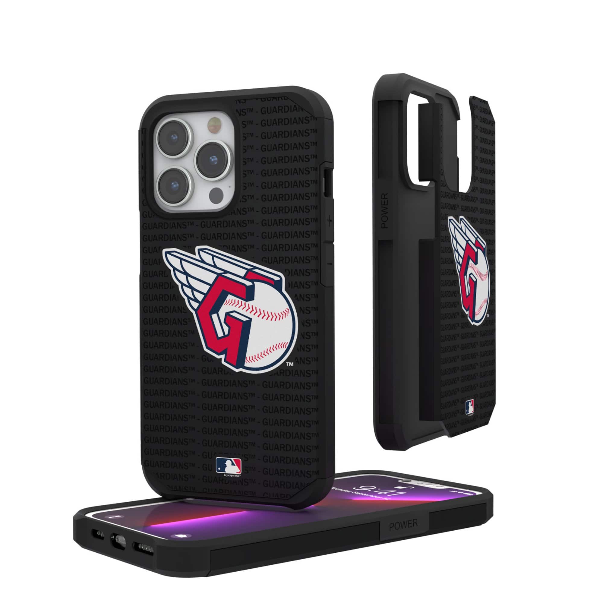 Keyscaper - MLB - Cleveland Guardians iPhone Text Backdrop Rugged Case - 12 mini/13 mini - Multicolor price history on PriceWatchPro