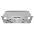 COSMO - 30 inches - Convertible - Range Hood Insert - Stainless Steel