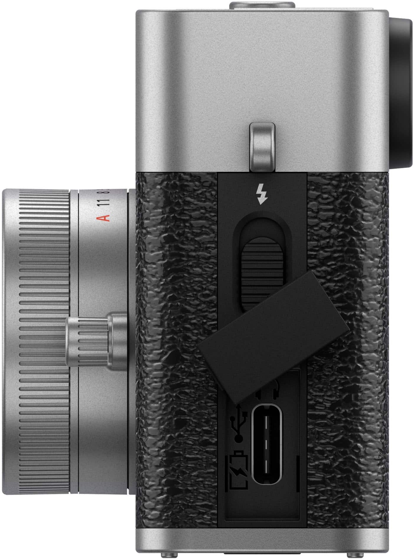 Alt View 5. Fujifilm - X half Premium Compact Camera - Silver.