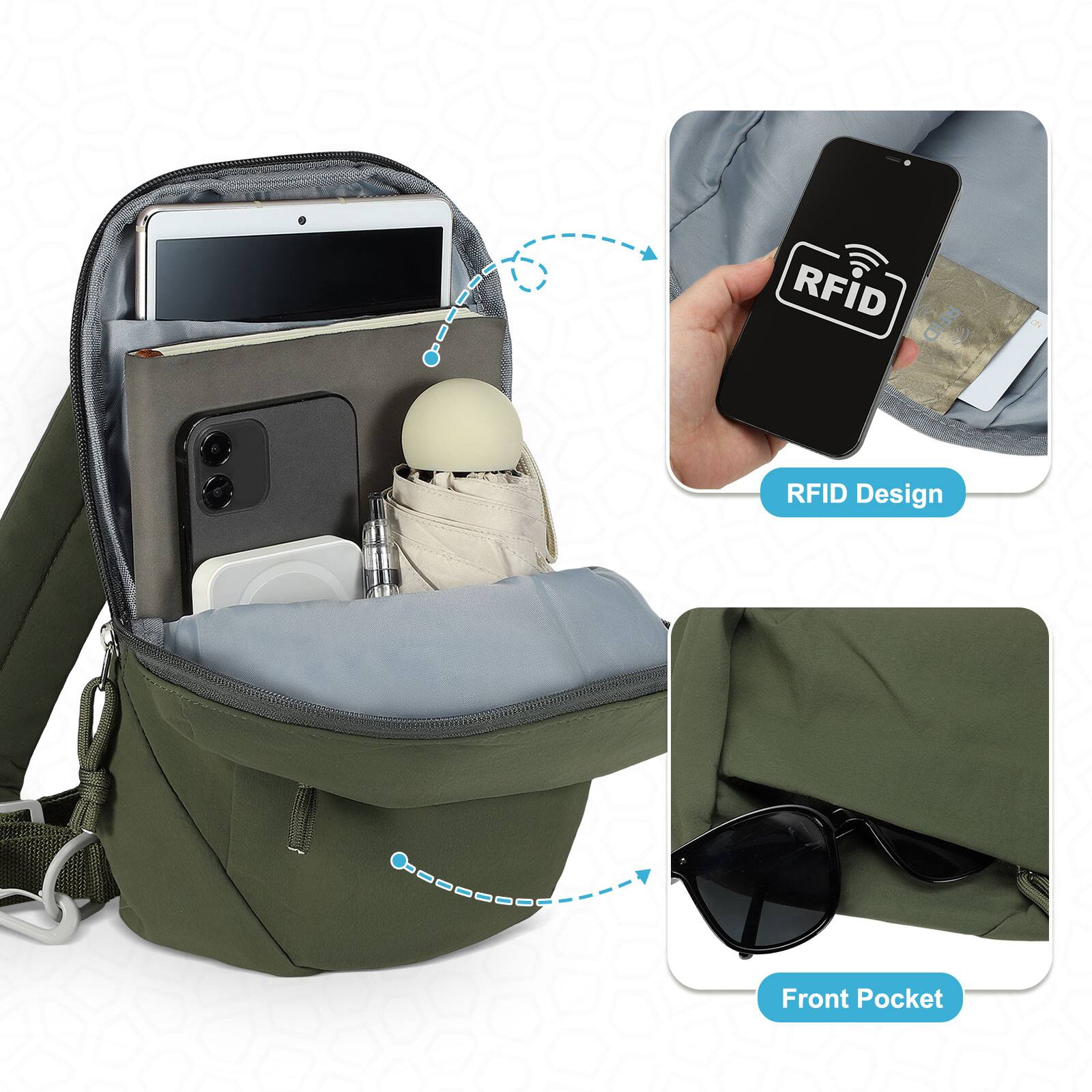 RFID Design  
Front Pocket