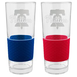 Great American Products - 22oz. Logo Score Pint Glass Two-Piece Set - Multicolor