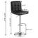 - Height: 38.0" - 46.0"
- Seat Height: 25.5" - 33.5"
- Seat Depth: 17.0"
- Back Height: 15.0"
- Back Width: 13.0"
- Armrest Height: 9.0" - 17"
- Base Diameter: 16.0"