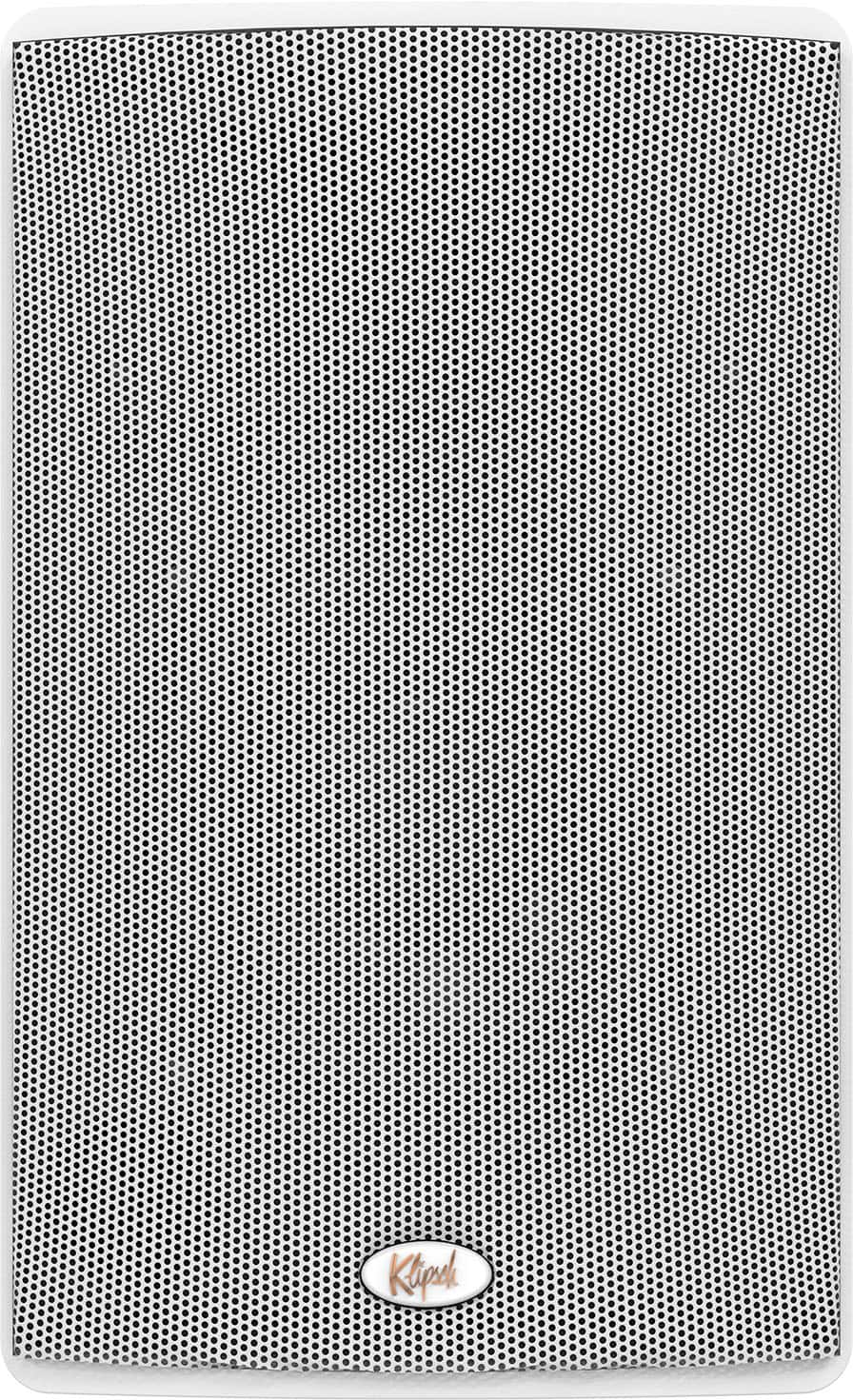 Front. Klipsch - Klipsch RO-525 Outdoor Speaker, Pair - White - White.