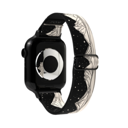 ZOX - The Mountains Are Calling NFC Smartwatch Band, 42/44/45/49mm - Black