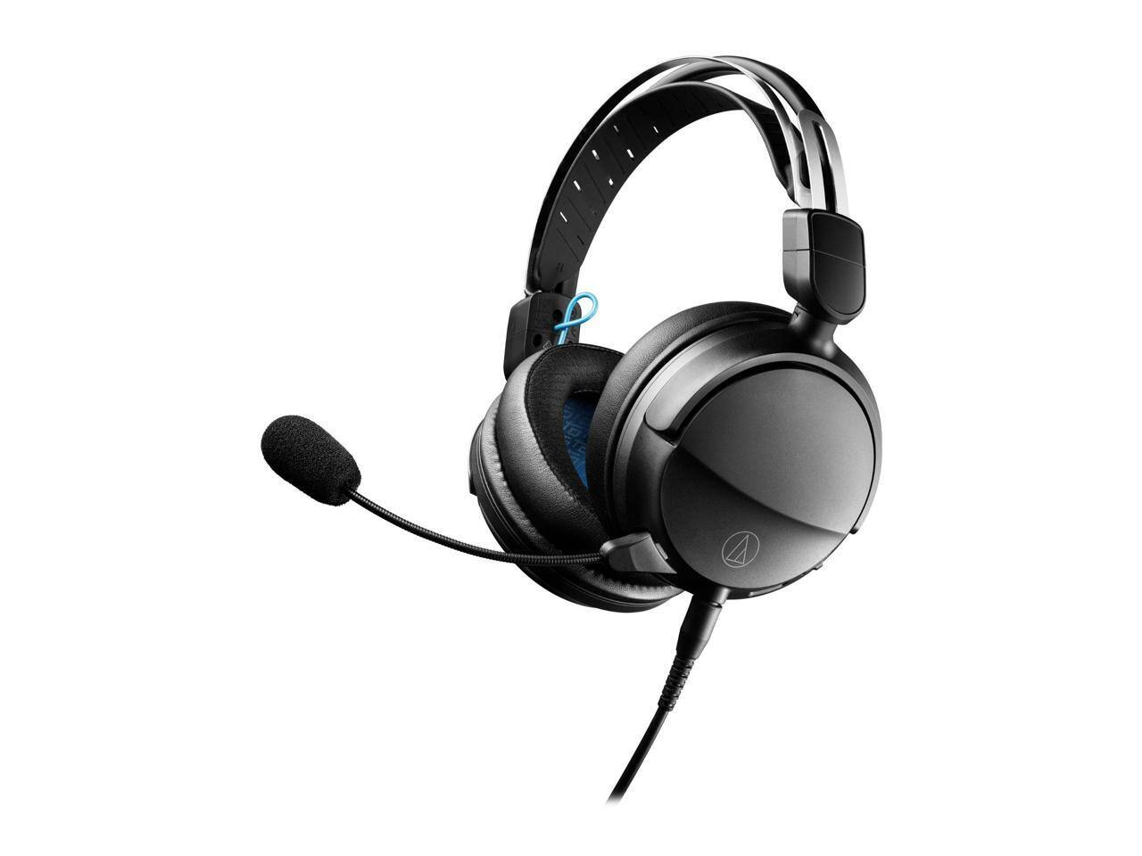 Alt View 9. Audio-Technica - Audio-Technica ATH-GL3BK Closed-Back Gaming Headset, Black.