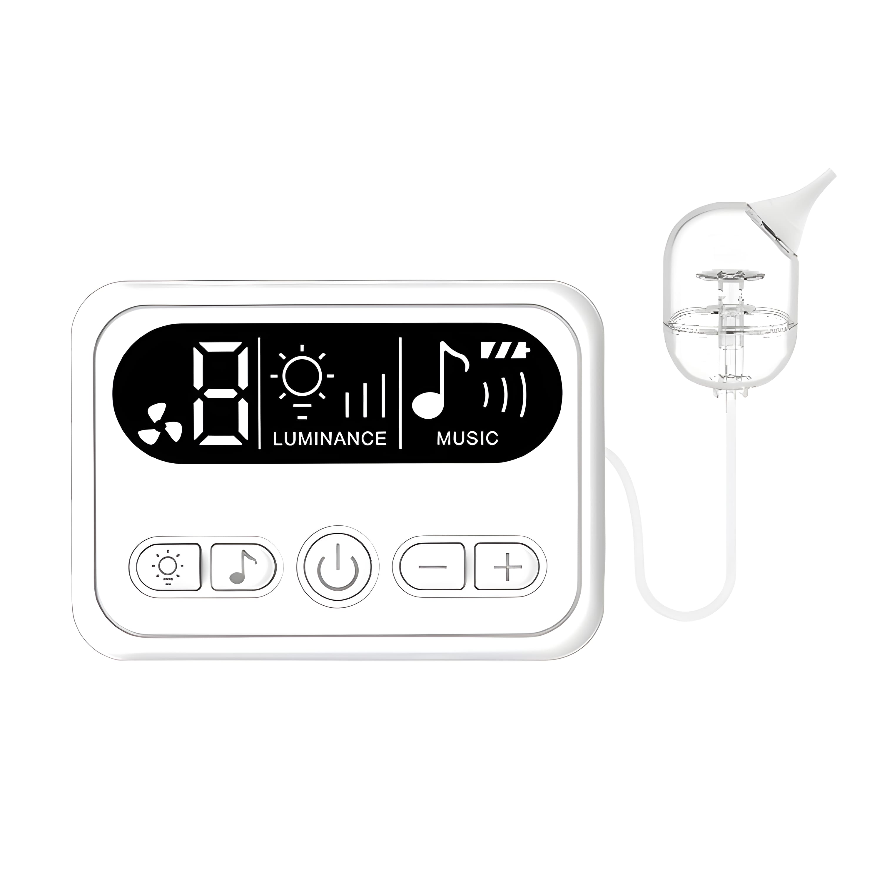 Cluzine - Electric Baby Nasal Aspirator, 65KPa Suction, 8-Speed, Type-C with LCD, Music & Night Light - Multicolor price history on PriceWatchPro