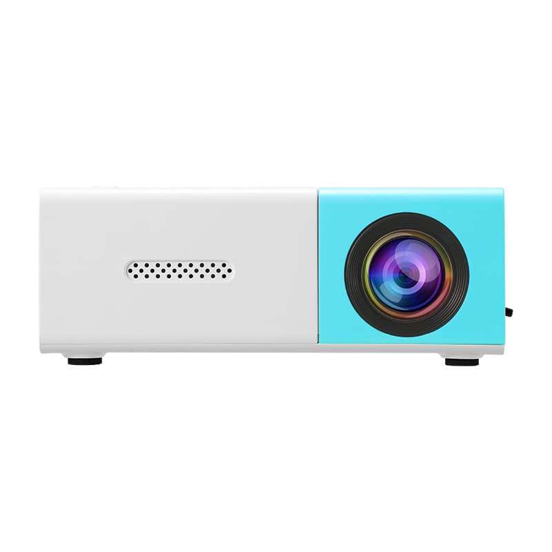 Cluzine - Mini LED Multimedia Projector, Portable, Multi-Interface, 1080P Phone Screen Mirroring for Home & Outdoor