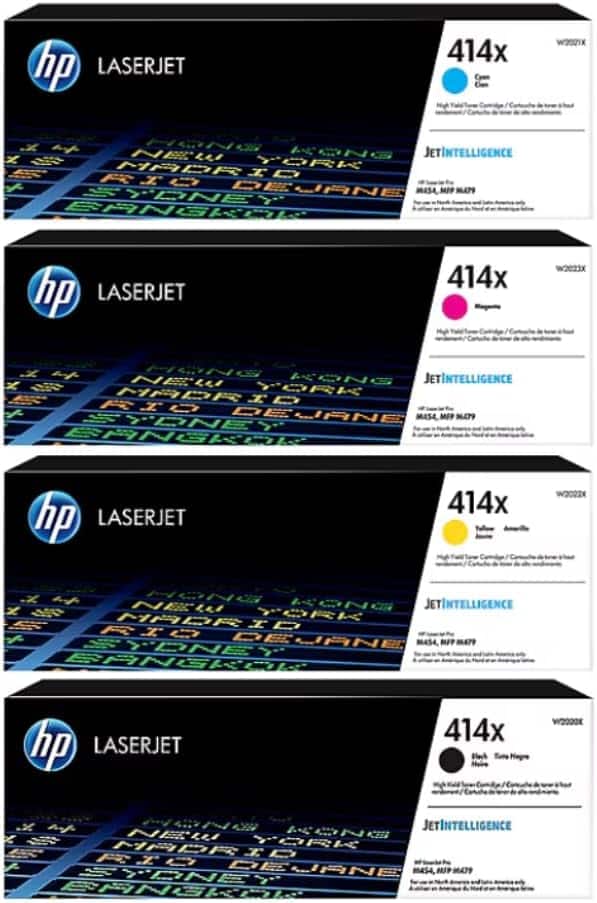 HP - 414X High-Yield Toner Cartridge - Black | Cyan | Magenta | Yellow
