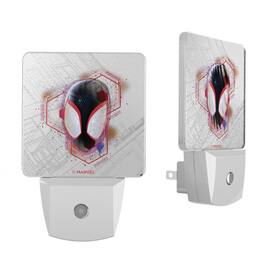 Keyscaper - Marvel Badge Night Light 2-Pack - Miles Morales
