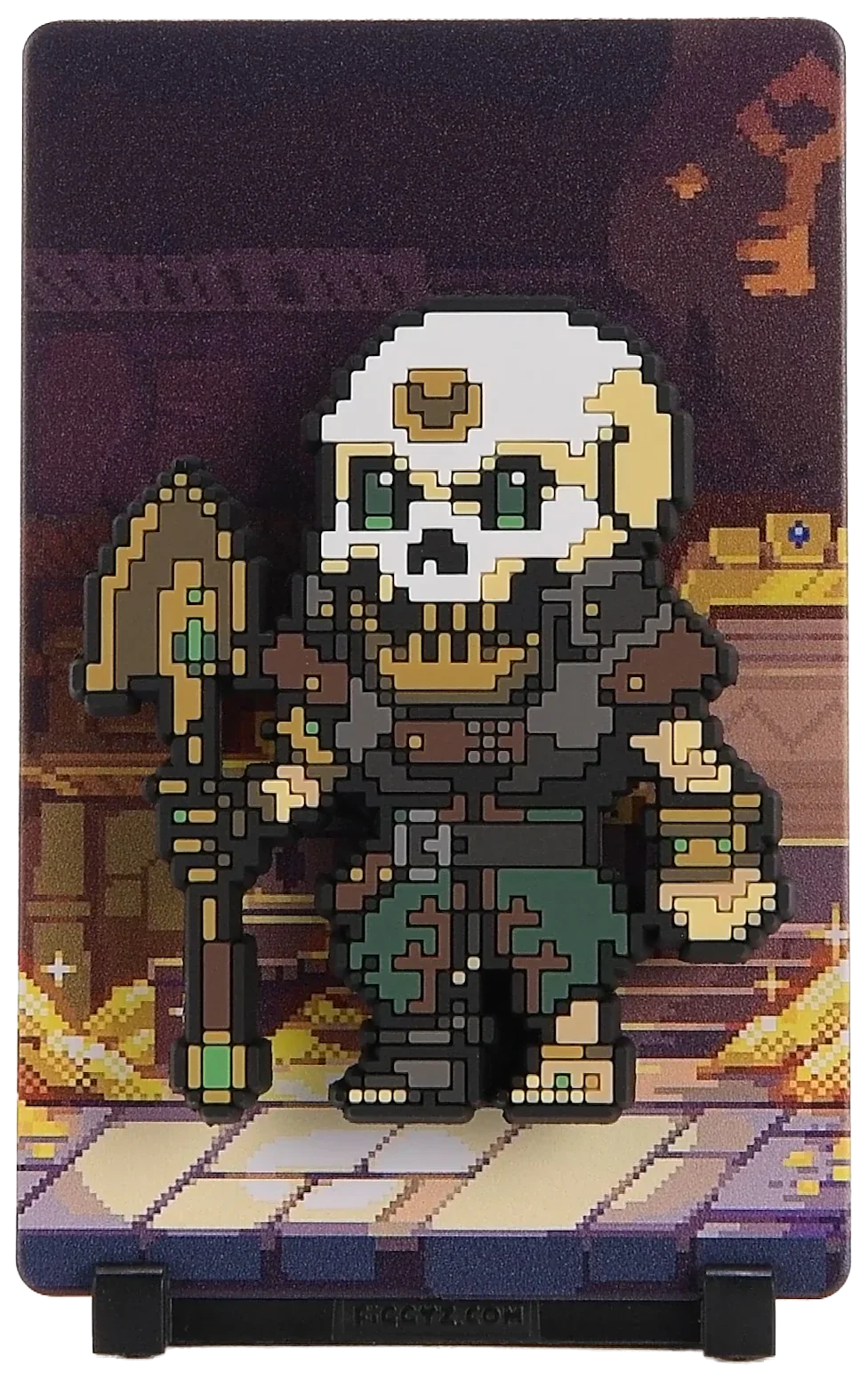 Angle. PopMarket - FiGGYZ - Sea of Thieves - The Gold Hoarder Magnetic Collectible   - COLLECTIBLES - Multicolor.