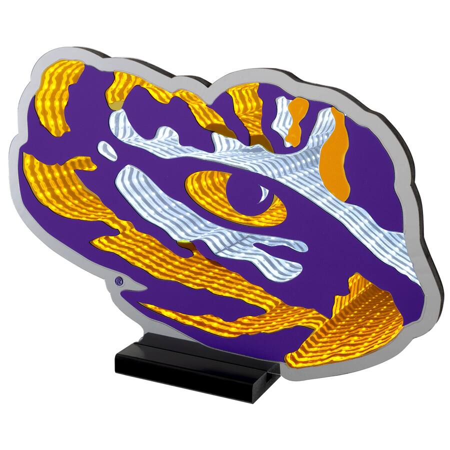 Sporticulture LSU Tigers LED Infinity Logo Light Yellow 203081450 ...