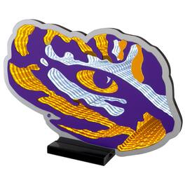 Sporticulture - LSU Tigers LED Infinity Logo Light - Yellow