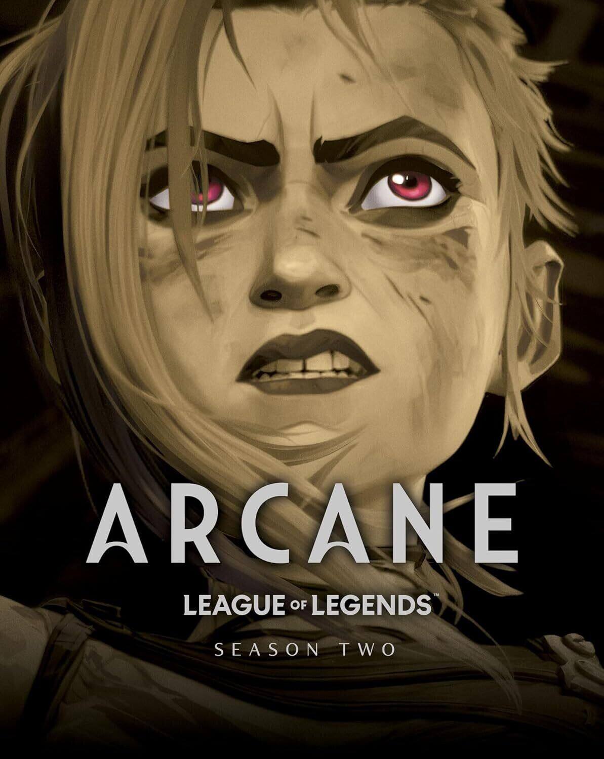 Front. Arcane: League of Legends: Season Two (Steelbook) - 4K Blu-Ray.
