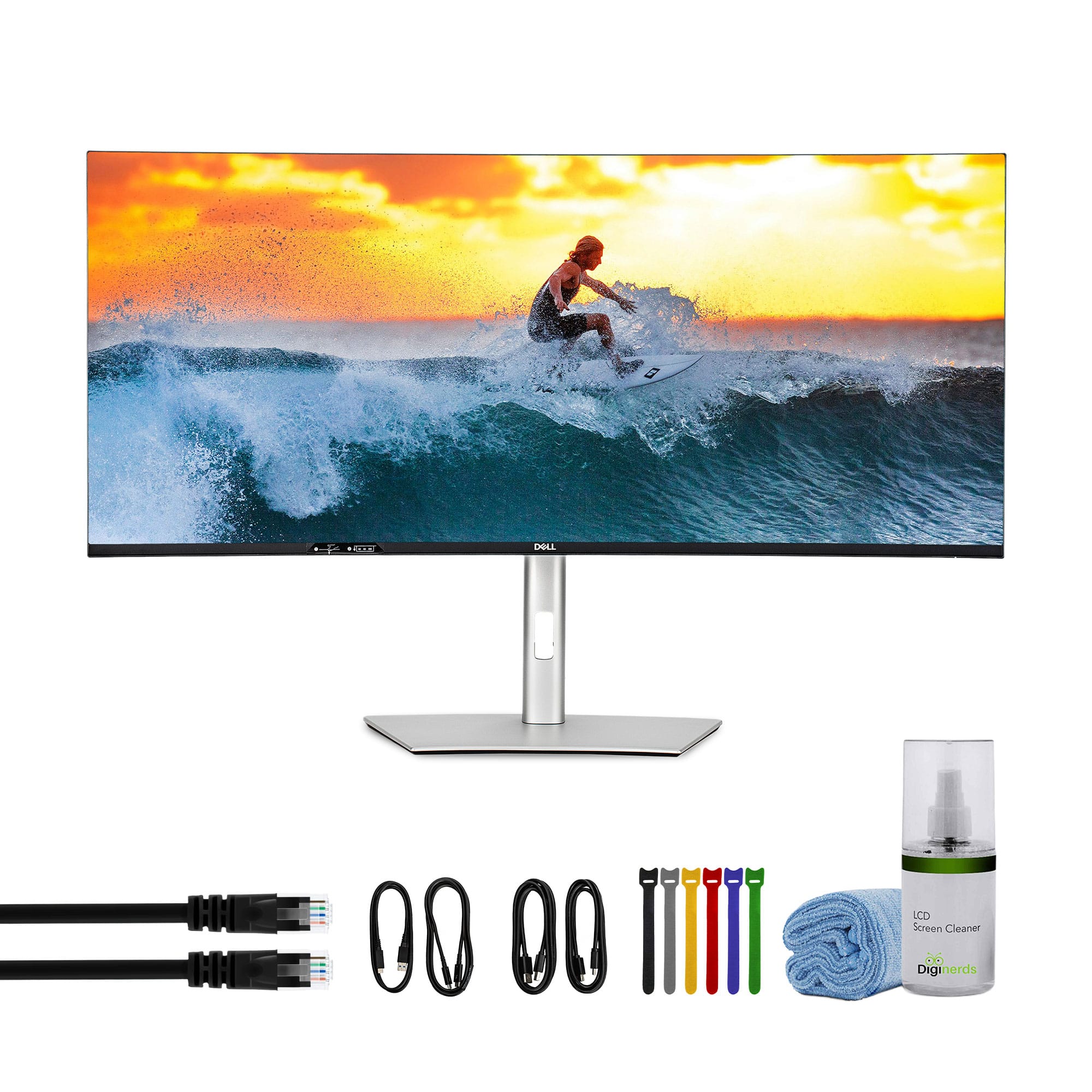 Dell - UltraSharp U4025QW 40" Class 5K2K WUHD Curved Screen LED Monitor - 21:9