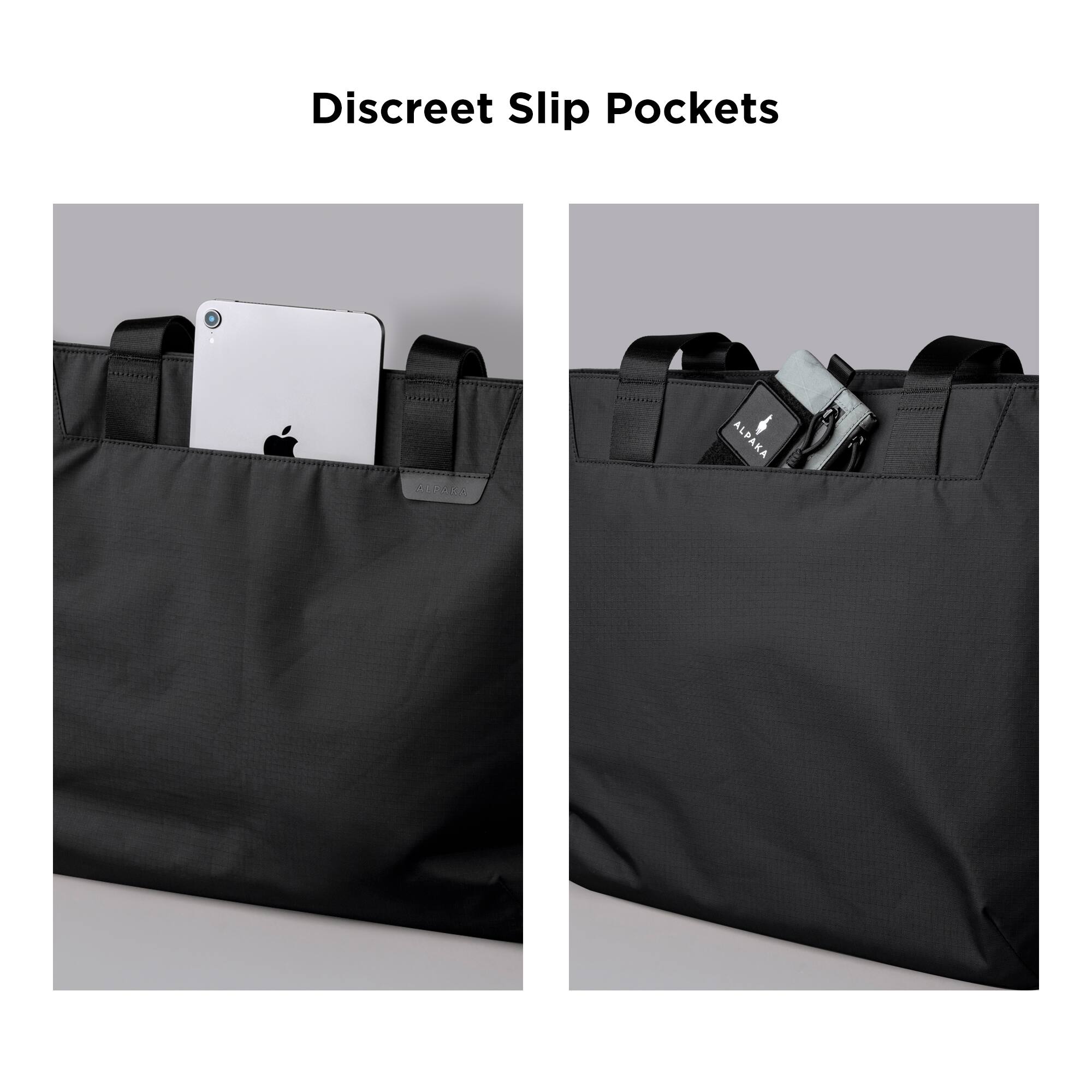 Discreet Slip Pockets