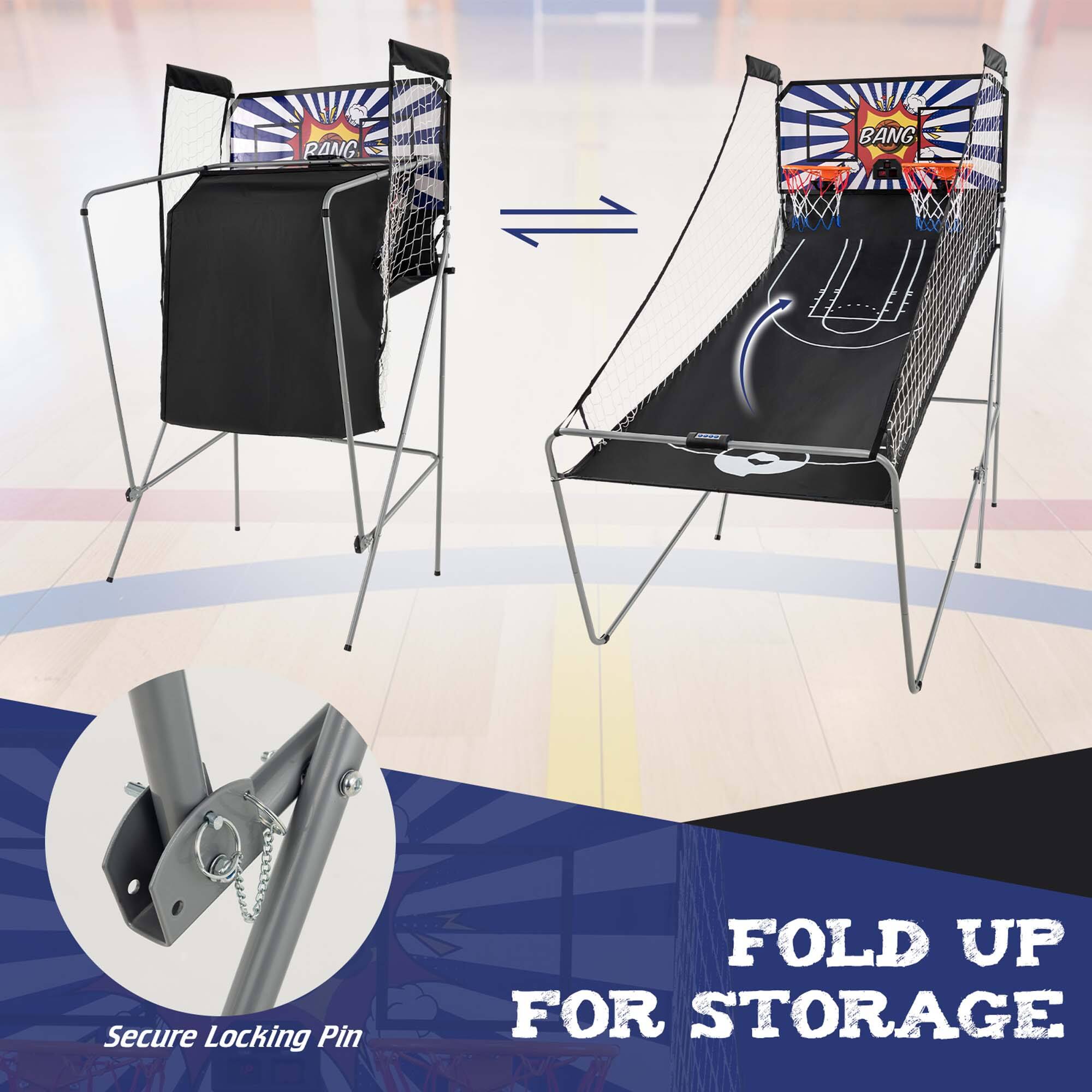 Fold Up For Storage Secure Locking Pin