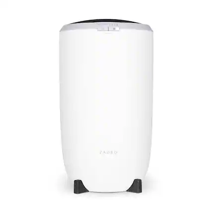 Front. Zadro - Zadro 20-Liter Bucket Towel Warmer - Black/White.