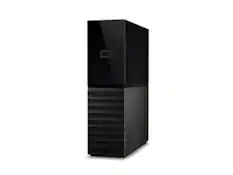 Front. Western Digital - WD My Book 22TB USB 3.0, Micro-B External Desktop Hard Drive WDBBGB0220HBK-NESN Black - Black.