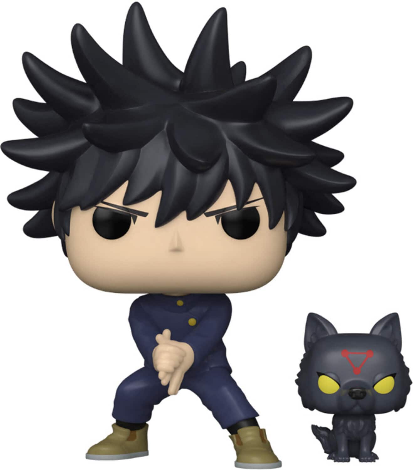 Funko POP! & Buddy: Jujutsu Kaisen S1 - Megumi with Dog - COLLECTABLES - Multicolor