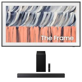 Bundle - Samsung - QN55LS03HE 55" QLED 4K TV with HW-B630F Soundbar and Sub (2026)
