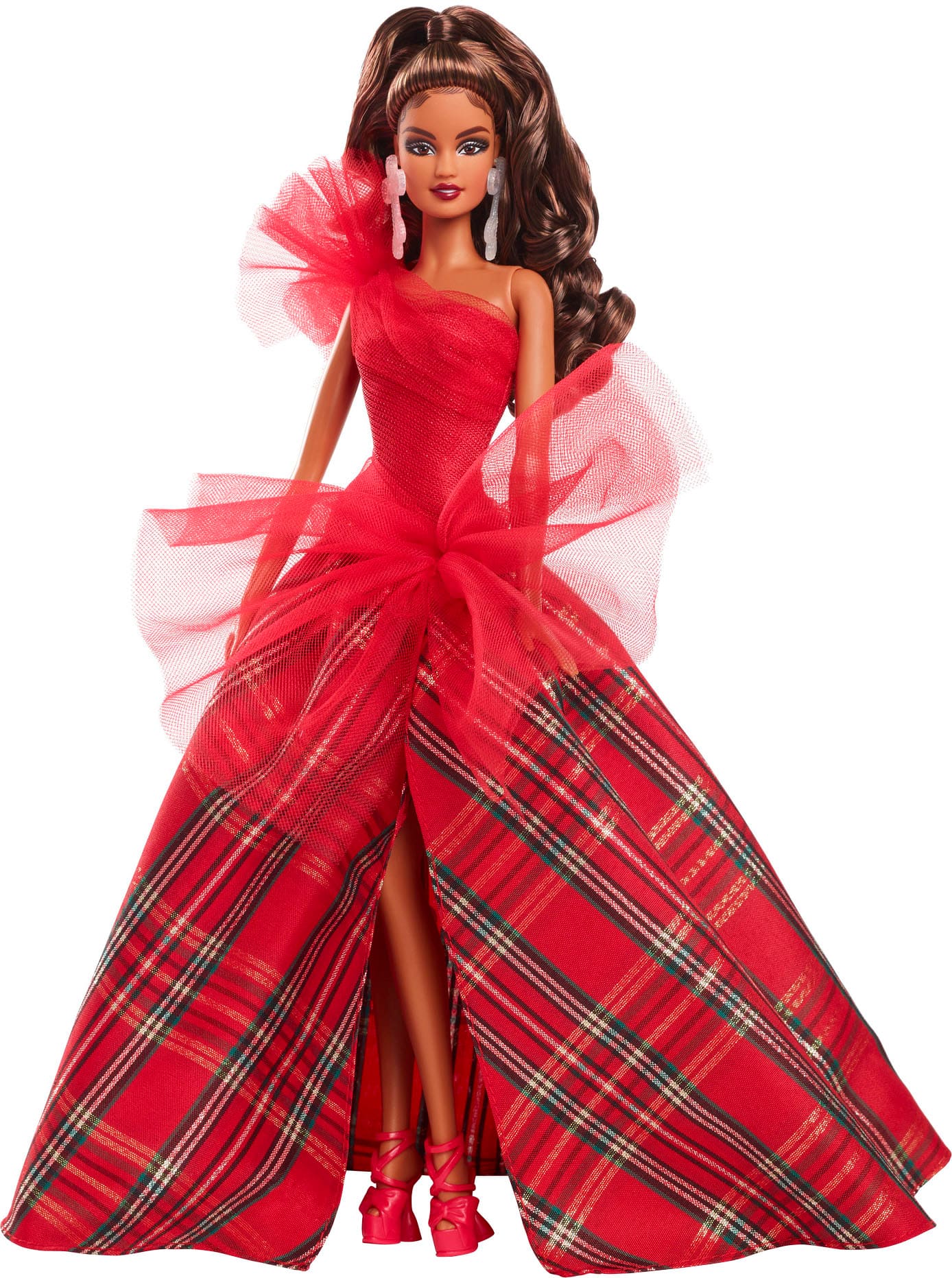 Alt View 11. Barbie - Signature 2024 Holiday Collectible Doll - Light Brown Hair.