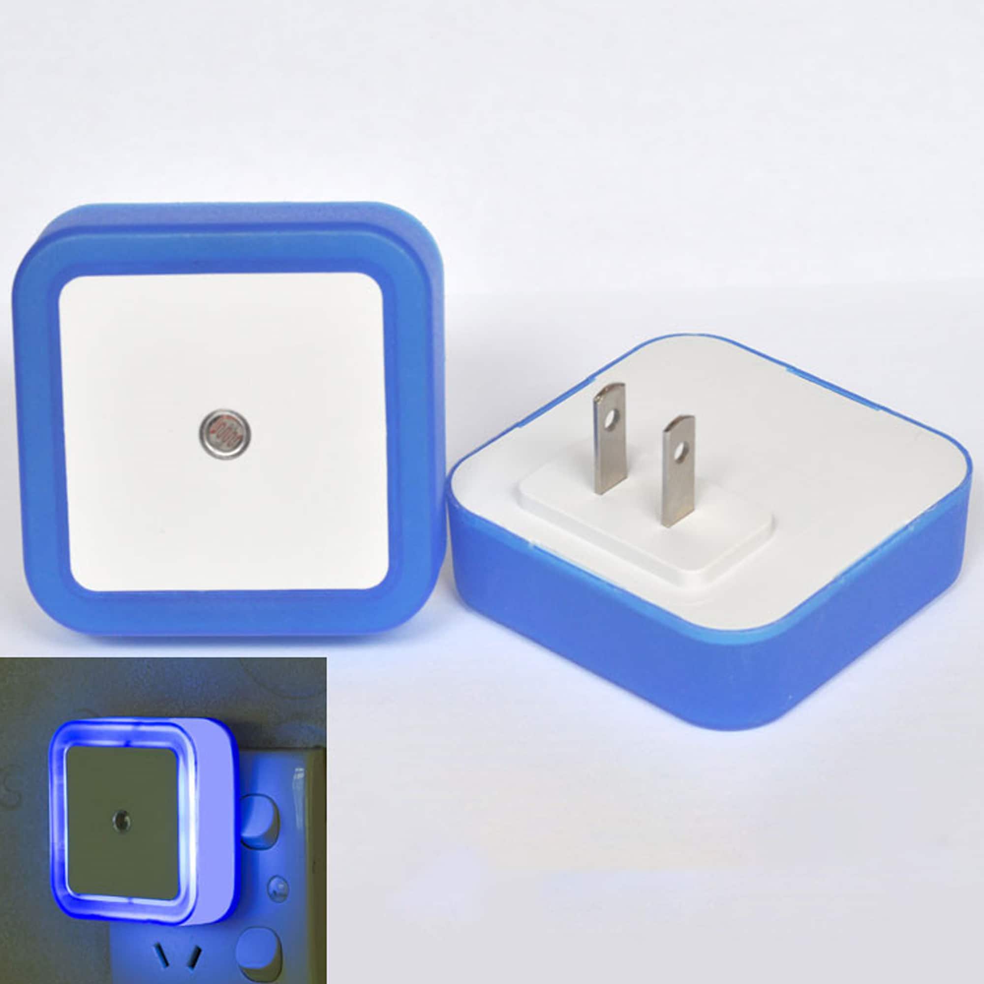 YONWAY - Smart Light-controlled Sensor LED Night Light, Mini Plug Into Wall Night Light with US Plug for Hallway, Corridors