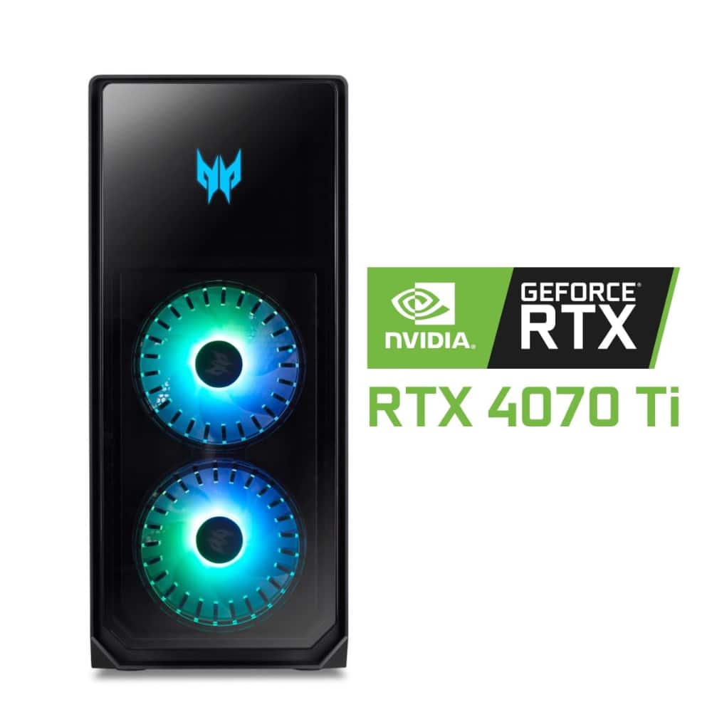 Acer - Refurbished Excellent - Refurbished Predator Orion 5000 PO5-655-UB22 Gaming Desktop 32GB 1TB SSD Intel Core i7-14700F 2.1GHz W11H - Black