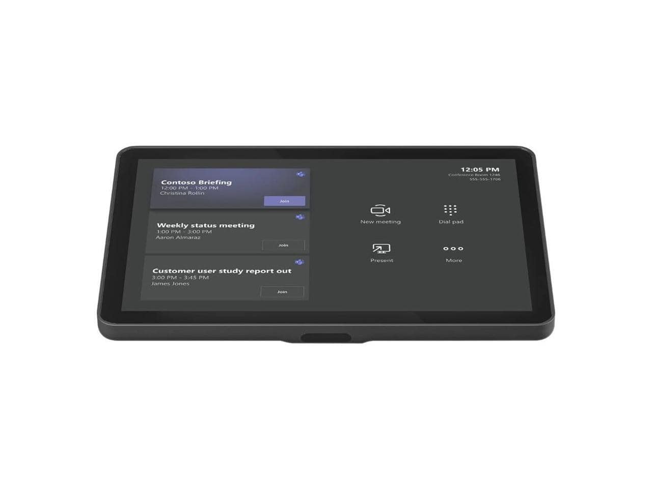 Logitech - TAP IP Make Video Meetings Simple to Join with a Network-connected Touch Controller - Graphite price history on PriceWatchPro