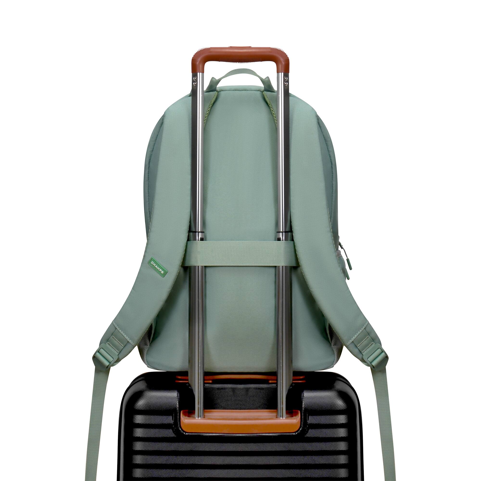 Alt View 1. Champs - Onyx Essential Laptop Backpack - Green.