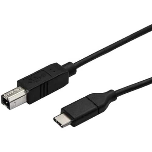 Startech - USB-C to USB-B Printer Cable - M/M - 0.5 m - USB 2.0