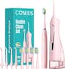 COSLUS Double Clean Set Everyone BPA free 20 al Irrigator 41 Fc toothbrush
