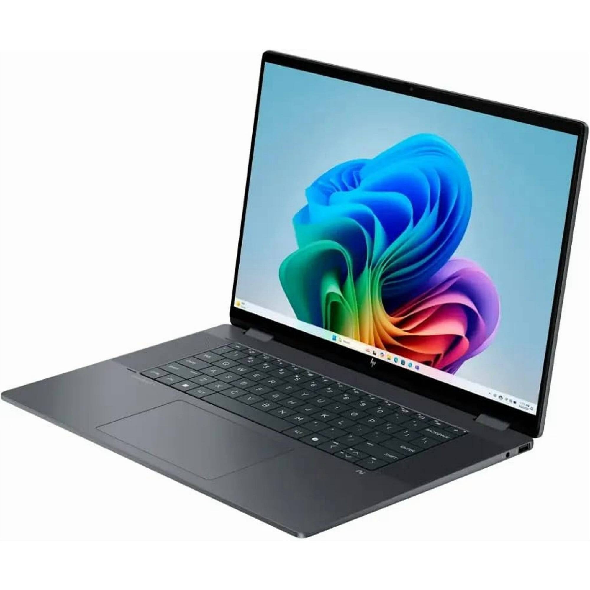 Angle. HP - HP OmniBook Ultra 16" 2-in-1 Laptop, Ultra 5 226V 16GB, 512GB,  Win 11 Home - Gray.