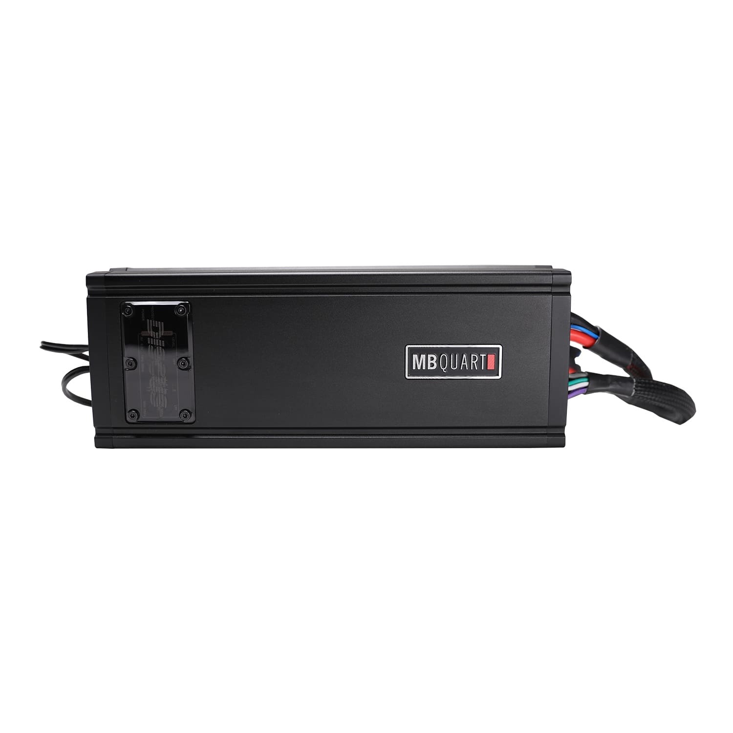 MB Quart - Discus 4 Channel Marine Amplifier with Top Mounted Controls, 520 Watts - Black