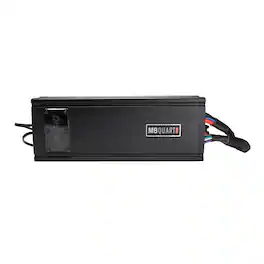 MB Quart - Discus 4 Channel Marine Amplifier with Top Mounted Controls, 520 Watts - Black