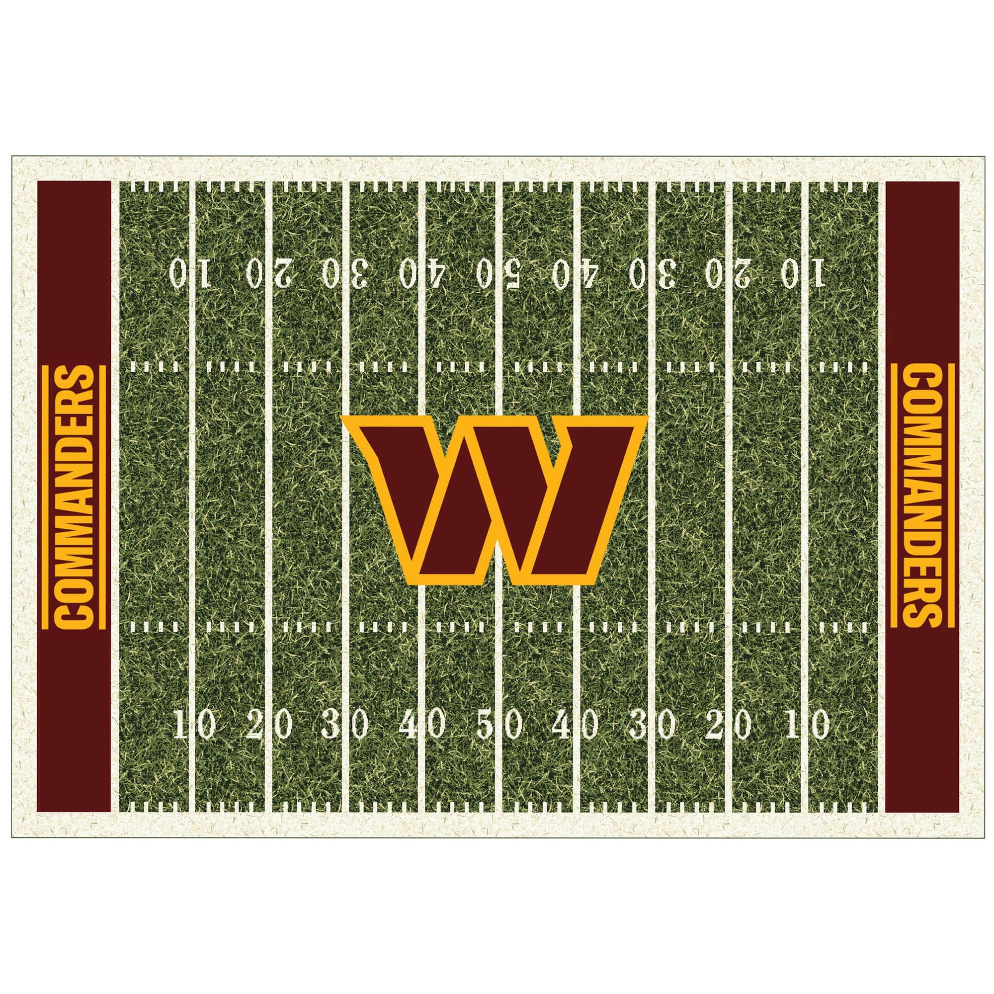 Imperial - Washington Commanders 3'10" x 5'4" Homefield Rug - Multicolor
