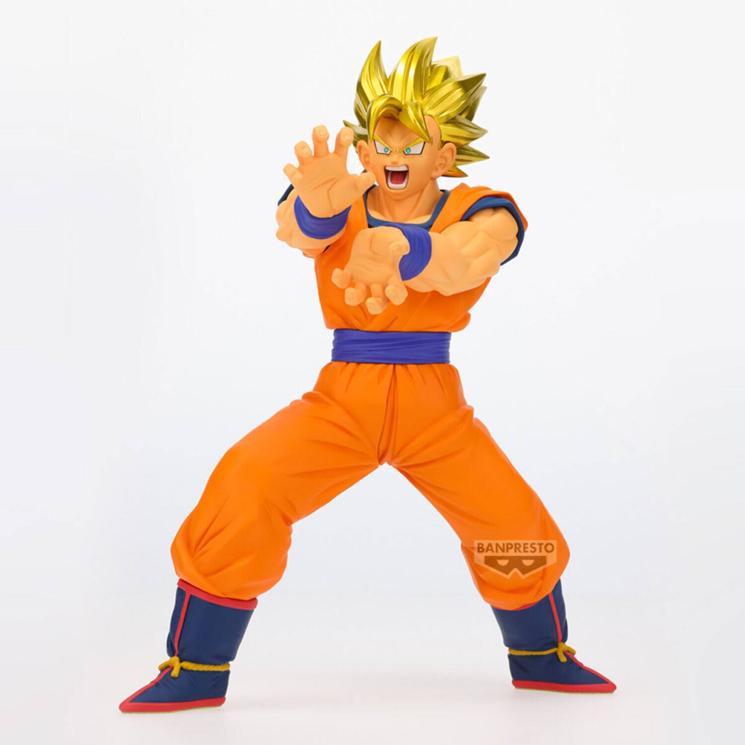 Alt View 2. PopMarket - Banpresto - Dragon Ball Z - Blood of Saiyans - Super Saiyan Son Goku Statue   - COLLECTIBLES - Multicolor.