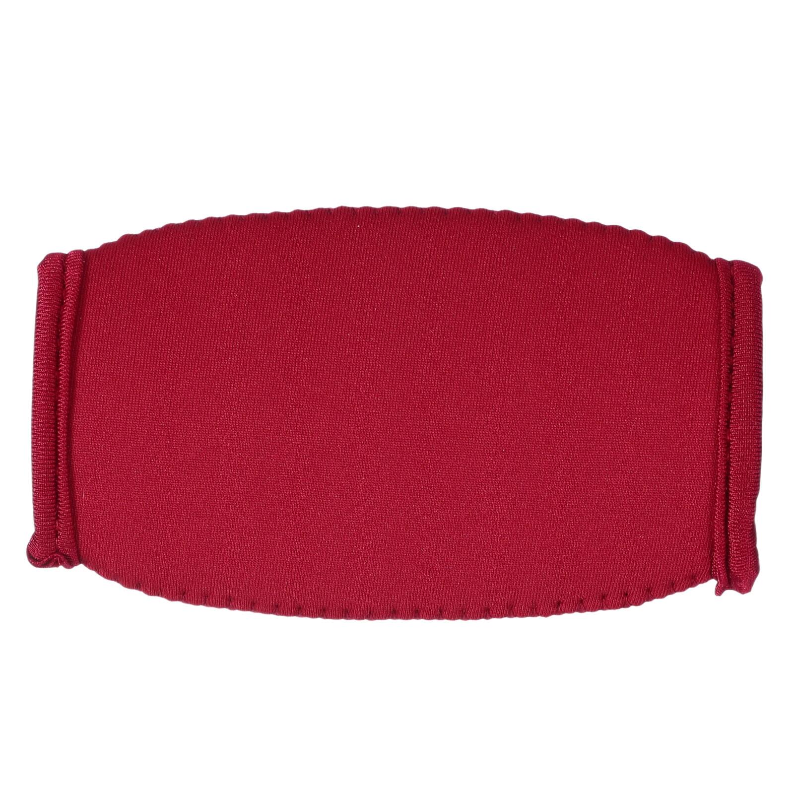 Unique Bargains - Football Chin Pad, Chin Cover Helmet Pad Polyester Sport Accessories, One Size Fits All - Fits Rugby/Lacrosse/Biking - Red